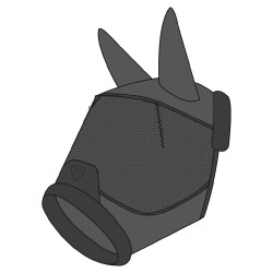 Máscara anti-moscas anti-UV Equithème Teddy