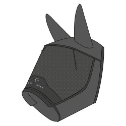 Máscara antimoscas anti-UV Equithème Mesh