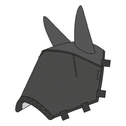 Máscara antimoscas anti-UV Equithème Halter
