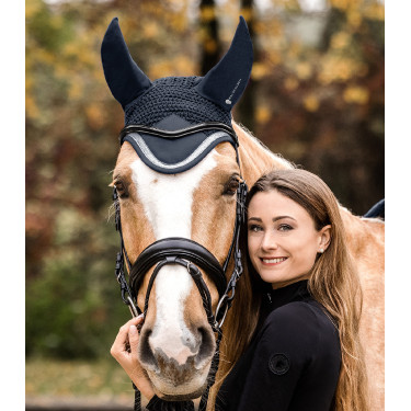 Cubreorejas antimoscas Waldhausen Competition Azul nocturno