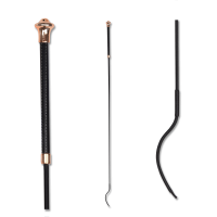 Fusta de doma Waldhausen Noblesse Negro / oro rosado Fusta de doma Waldhausen Noblesse Negro / oro rosado