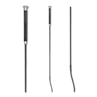 Fusta de doma Waldhausen con empuñadura de gel Negro Fusta de doma Waldhausen con empuñadura de gel Negro