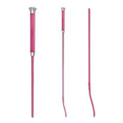 Fusta de doma Waldhausen con empuñadura de gel Rosa