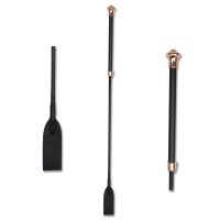 Cravache Waldhausen Noblesse Negro / oro rosado