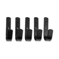 Ganchos para bridas Waldhausen Negro Ganchos para bridas Waldhausen Negro