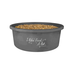 Comedero XL con tapa Waldhausen Gris