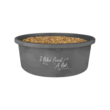 Comedero XL con tapa Waldhausen Gris