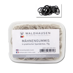 Elásticos para crin Waldhausen con caja dispensadora Elásticos para crin Waldhausen con caja dispensadora