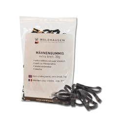 Elásticos Waldhausen para crines extra anchos Elásticos Waldhausen para crines extra anchos
