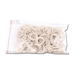 Elásticos Waldhausen crin bolsa pequeña 50 g Blanco