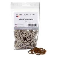 Elásticos Waldhausen crin bolsa pequeña 50 g Castaño Marrón