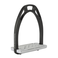 Estribos Waldhausen de aluminio Negro