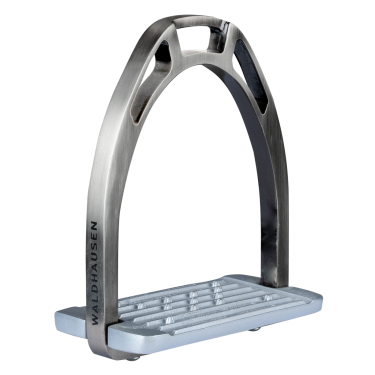 Estribos Waldhausen de aluminio Gris