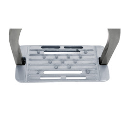 Estribos Waldhausen de aluminio Gris