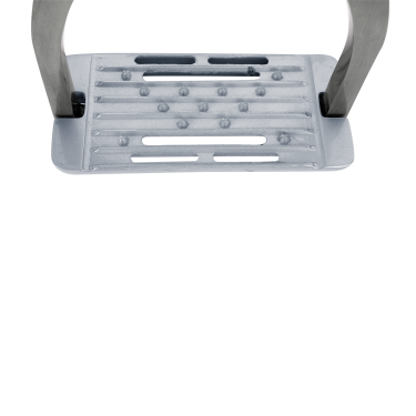 Estribos Waldhausen de aluminio Gris