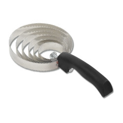 Rascador metálico redondo Waldhausen Negro