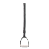Estribo Waldhausen de cuero Negro