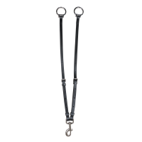 Horquilla de martingala Waldhausen X-Line anillas Snap Negro