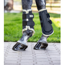 Guarniciones de doma Waldhausen Comfort Azul nocturno / naturaleza