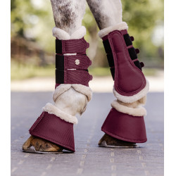 Guarniciones de doma Waldhausen Comfort Light Rojo aterciopelado