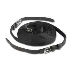 Guía de enganche arnés Waldhausen simple Soft Negro