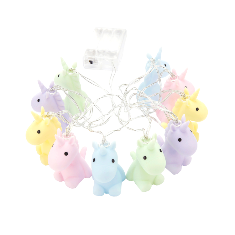 Guirnalda luminosa LED Unicornio Waldhausen