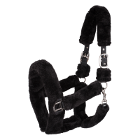 Cabezada Waldhausen Cozy Negro / plata