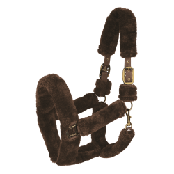 Cabezada Waldhausen Cozy Marrón / oro