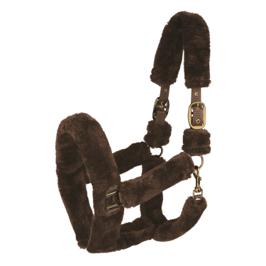 Cabezada Waldhausen Cozy Marrón / oro