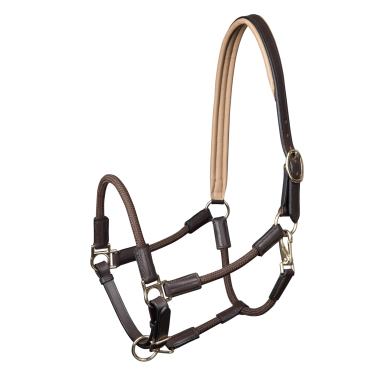 Cabezada Waldhausen Nevada Marrón / oro