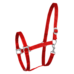 Cabezada Waldhausen Perlon Roja Rojo