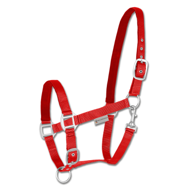 Cabezada Waldhausen Satin Roja Rojo