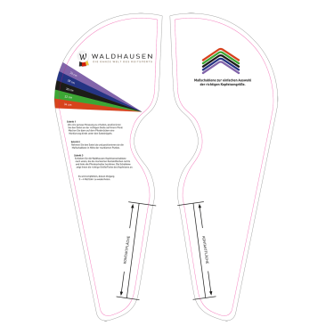 Medidor de arcos de silla Waldhausen