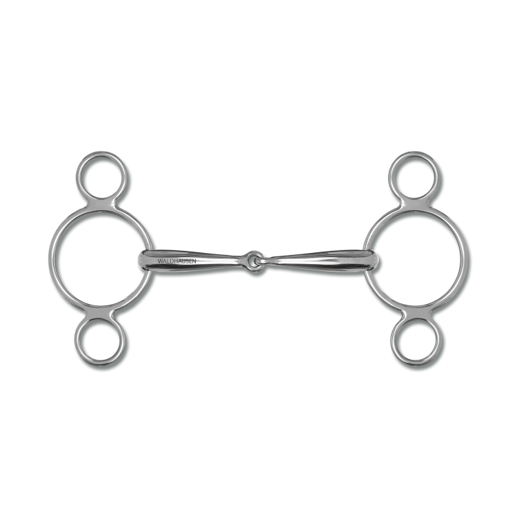 Muserola de 3 anillas Waldhausen ajustable