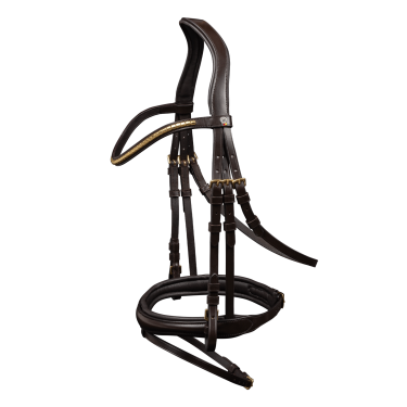 Brida Clincher Waldhausen X-Line Castaño Marr&amp;oacute;n