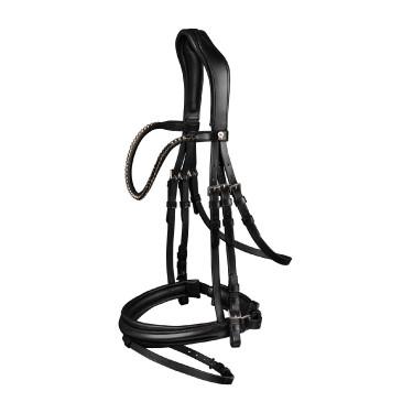 Brida favorita Waldhausen X-Line Negro