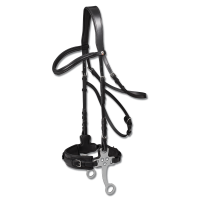 Brida hackamore Waldhausen X-Line Negro