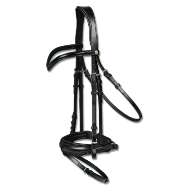 Brida barnizada Blackshine Waldhausen S-Line Brida barnizada Blackshine Waldhausen S-Line