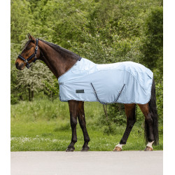 Capa impermeable antimoscas Waldhausen Protect Azul claro / azul nocturno