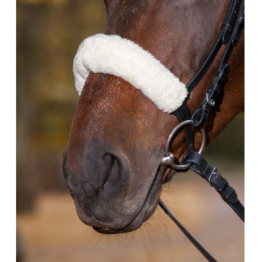 Funda de muserola Waldhausen Crema Beige