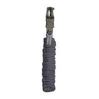 Línea de amarre Waldhausen Gloomy con mosquetón antipánico Gris granito