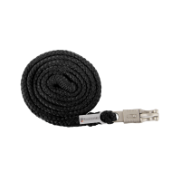 Cuerda de atar Waldhausen Plus con mosquetón antiespanto Negro Cuerda de atar Waldhausen Plus con mosquetón antiespanto Negro