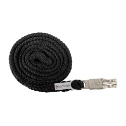 Cuerda de atar Waldhausen Plus con mosquetón antiespanto Negro Cuerda de atar Waldhausen Plus con mosquetón antiespanto Negro