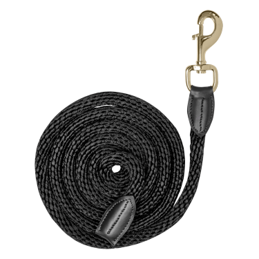 Longe de presentación Waldhausen Exclusive con mosquetón Negro