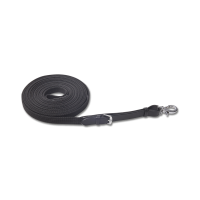 Longe Waldhausen conforme a la norma LPO sin tope ni ojo giratorio Negro Longe Waldhausen conforme a la norma LPO sin tope ni ojo giratorio Negro
