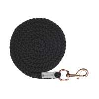 Longe Waldhausen Shine mosquetón Negro / oro rosado