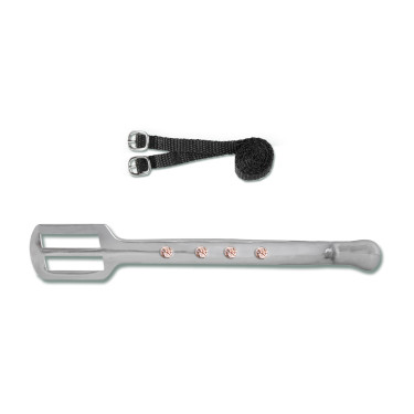 Juego de espuelas Waldhausen Crystal para mujer Blanco