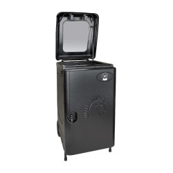 Maleta rodante Waldhausen para monturas Negro