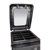 Maleta rodante Waldhausen para monturas Negro