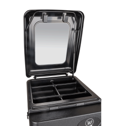 Maleta rodante Waldhausen para monturas Negro